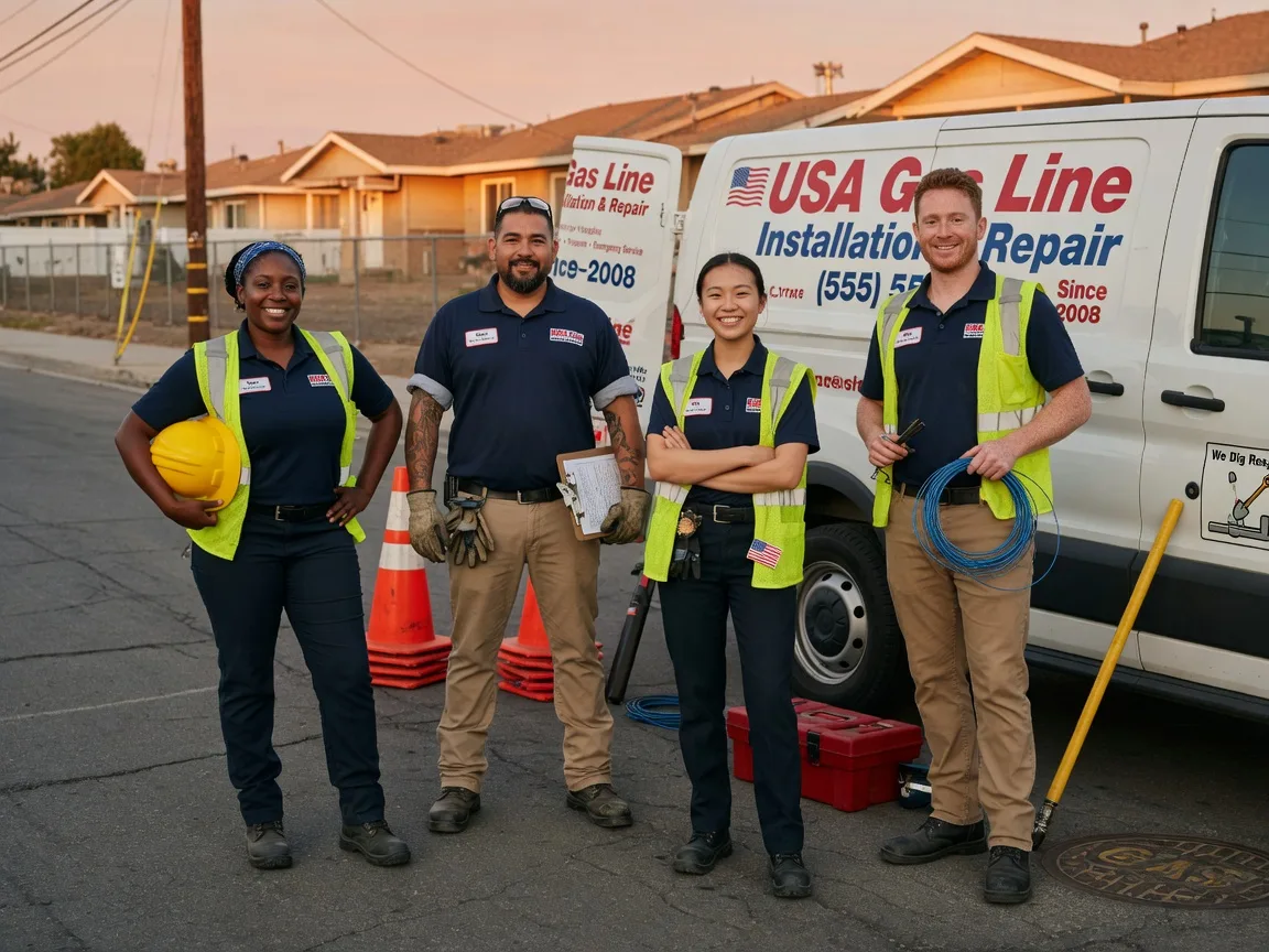 Gas Line Installation company in Maurepas, LA